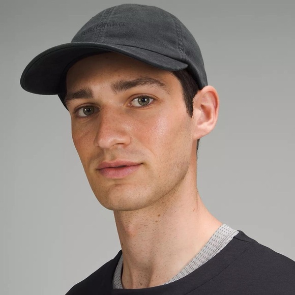 Lululemon Unisex Classic Ball Cap Wash- Dilute Wash Black - Picture 4 of 5